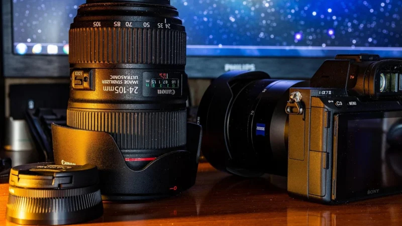 Canon Eos M50 Mark II czarny + EF-M 15-45 mm IS STM