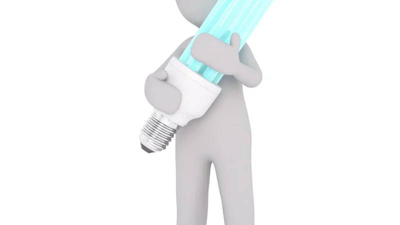 Daskoo Żarówka Led E14 2W biały ciepły Ac 220-240V Mengs (11011015801)